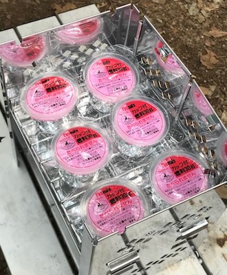 カップ型の固形燃料