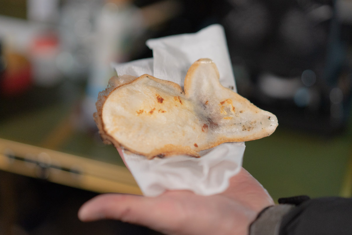 シナモン白鯛焼き(しろたい焼き)