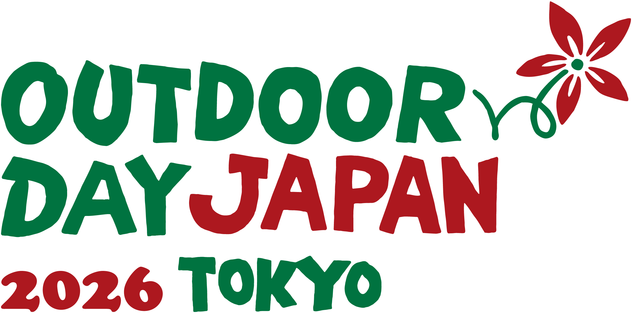 アウトドアデイジャパン 東京 2026 公式ロゴ